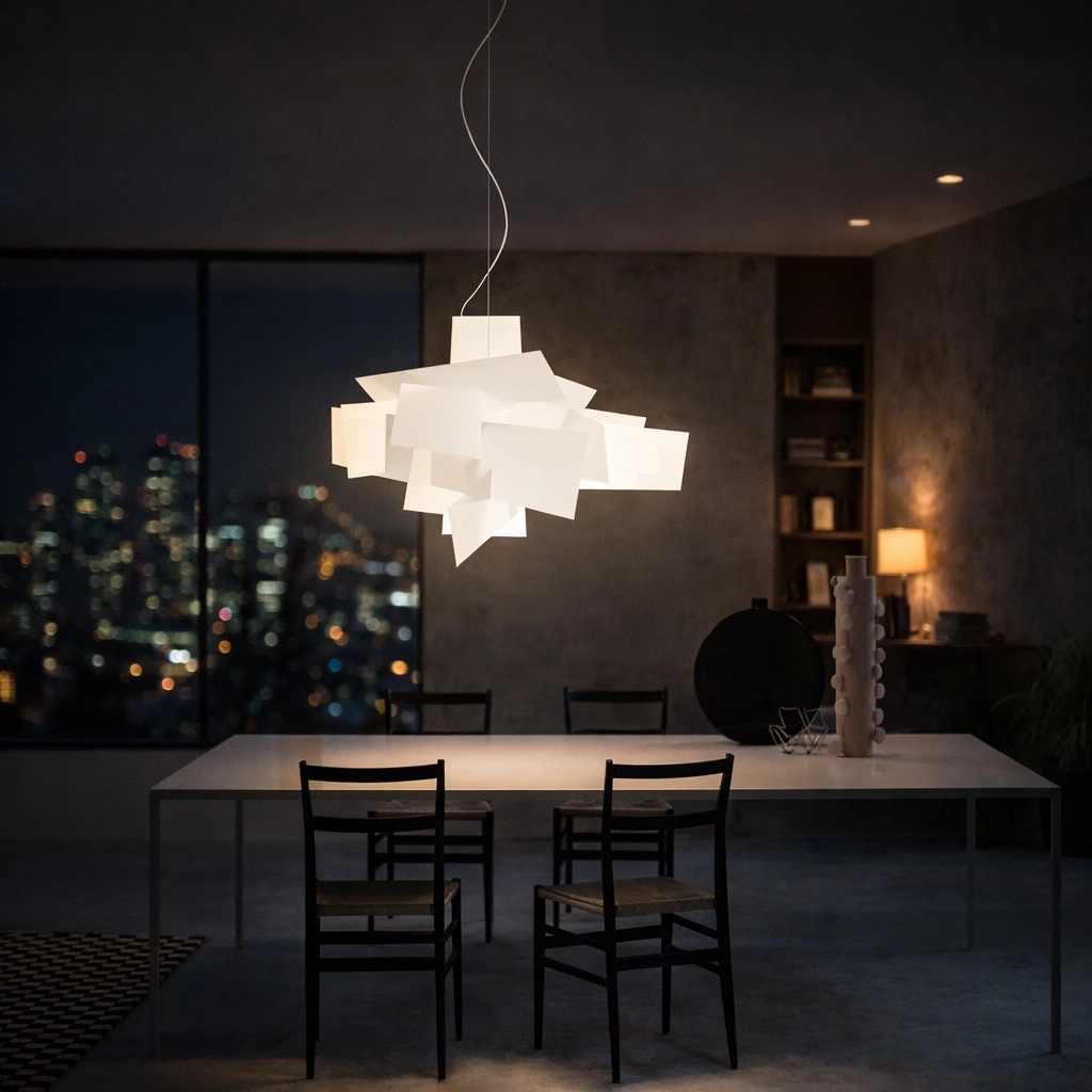 Odkryj AURISTO VELORA – nowoczesną lampę wiszącą LED o artystycznym designie i w