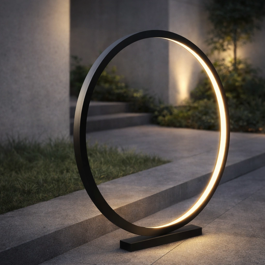 KREISA – Nowoczesna lampa ogrodowa LED do trawnika i ścieżek | Stylowy design, t