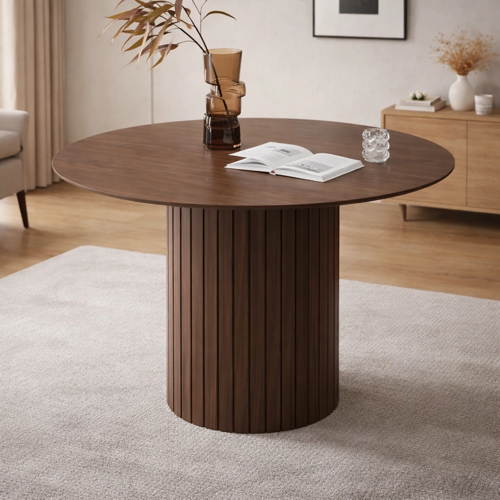 Wyjątkowe połączenie designu i funkcjonalności Stół Aurenwald zachwyca okrągłym