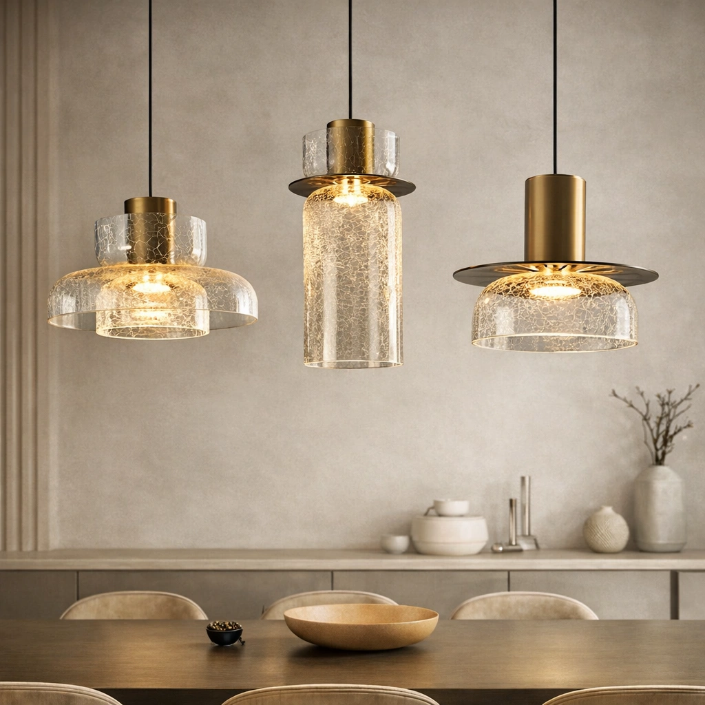 Lampa wisząca VITRÉA – widok ogólny