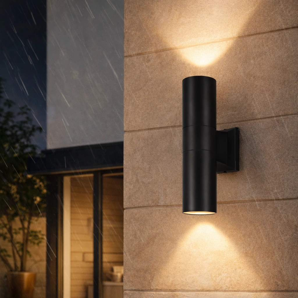 VIREON kinkiet elewacyjny LED czarny mat