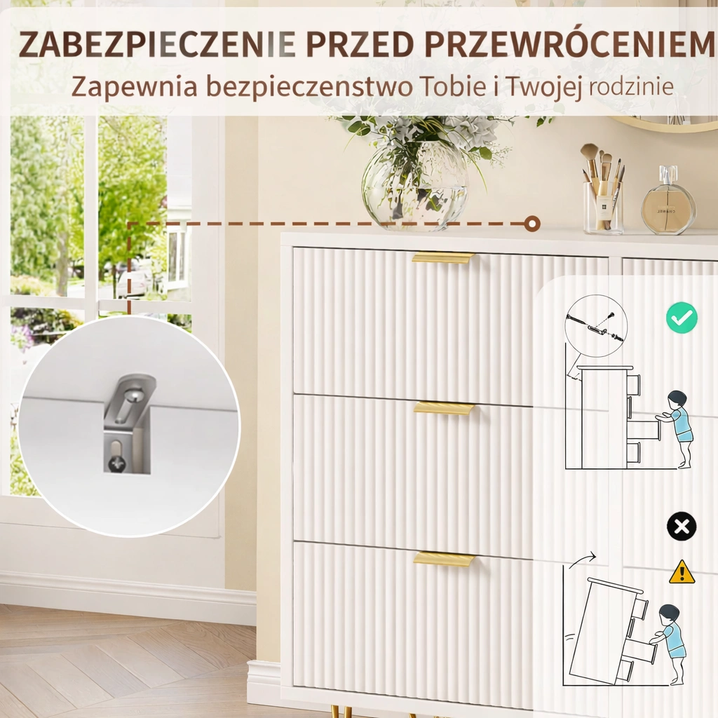 Przemyślane detale i 15 cm nad podłogą