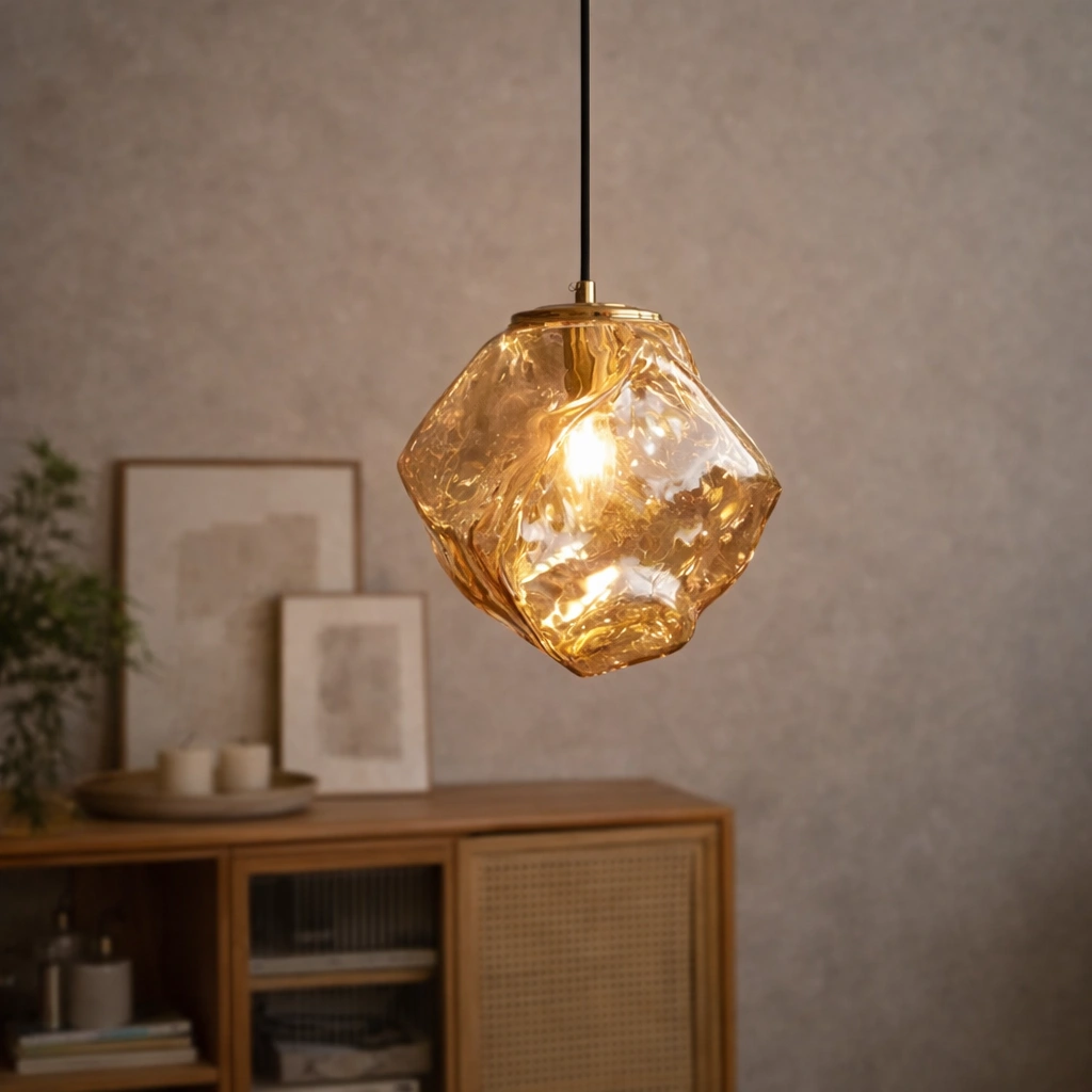 GLAVIA – designerska lampa wisząca ze szkła artystycznego