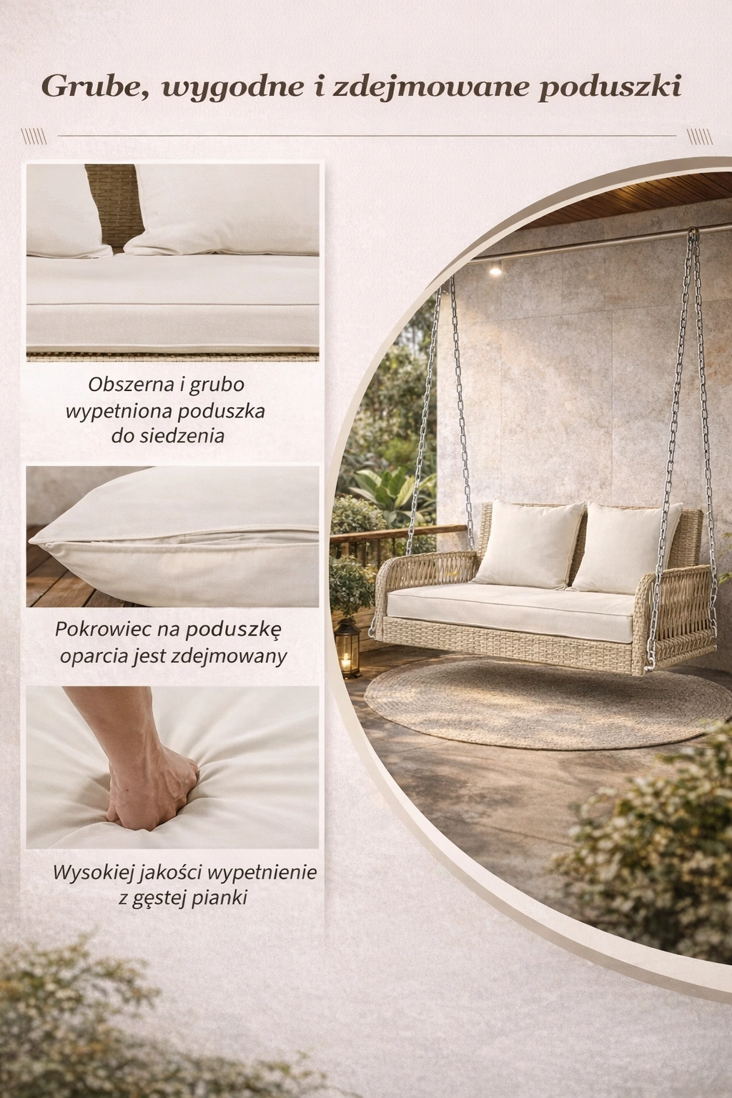 Huśtawka w aranżacji