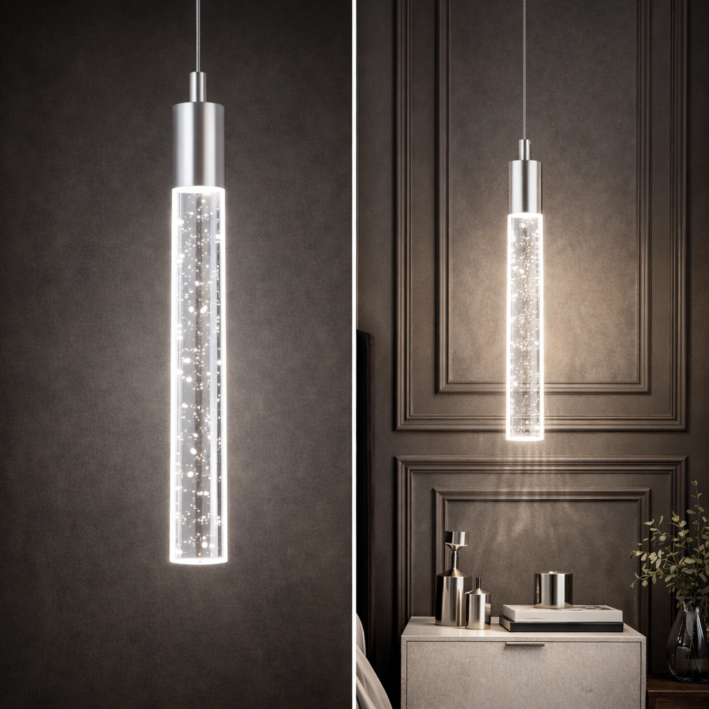 LUMIRÉA – Kryształowa Lampa Wisząca LED Premium
