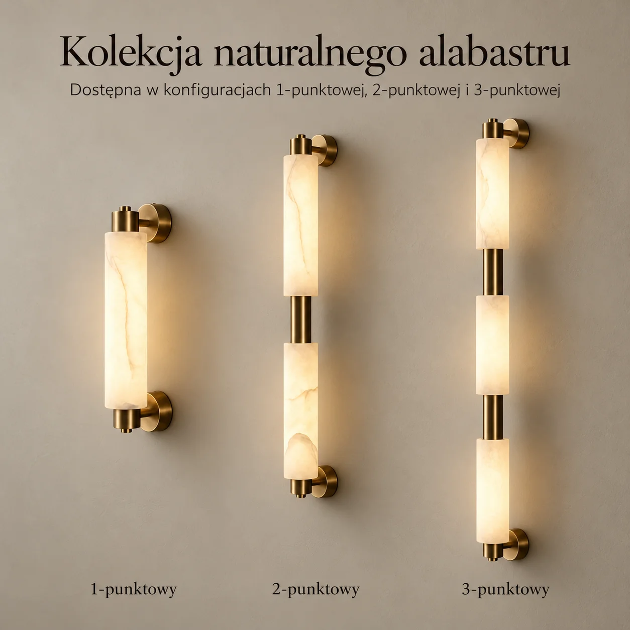 Lampa dostępna jest w dwóch efektownych wykończeniach – szczotkowanym złocie ora